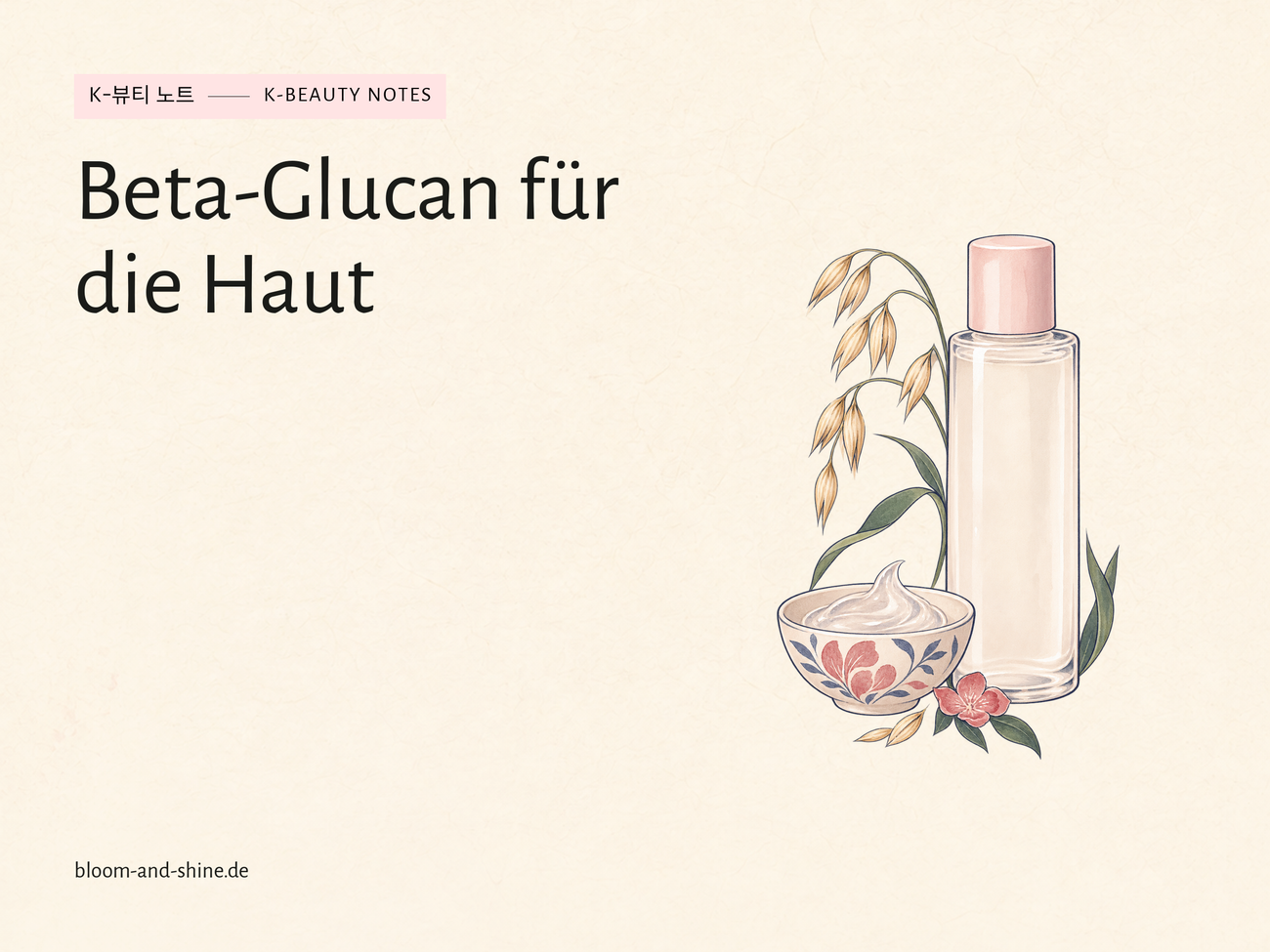 Beta-glucan for the skin: What can the ingredient do?