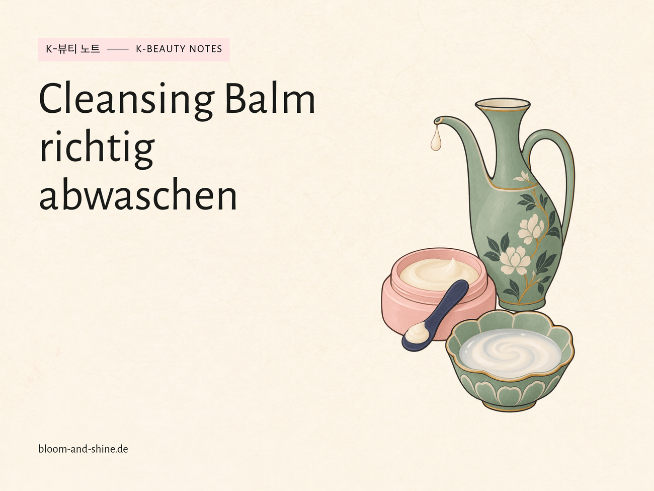 Cleansing Balm: How to apply cleansing balm and wash it off