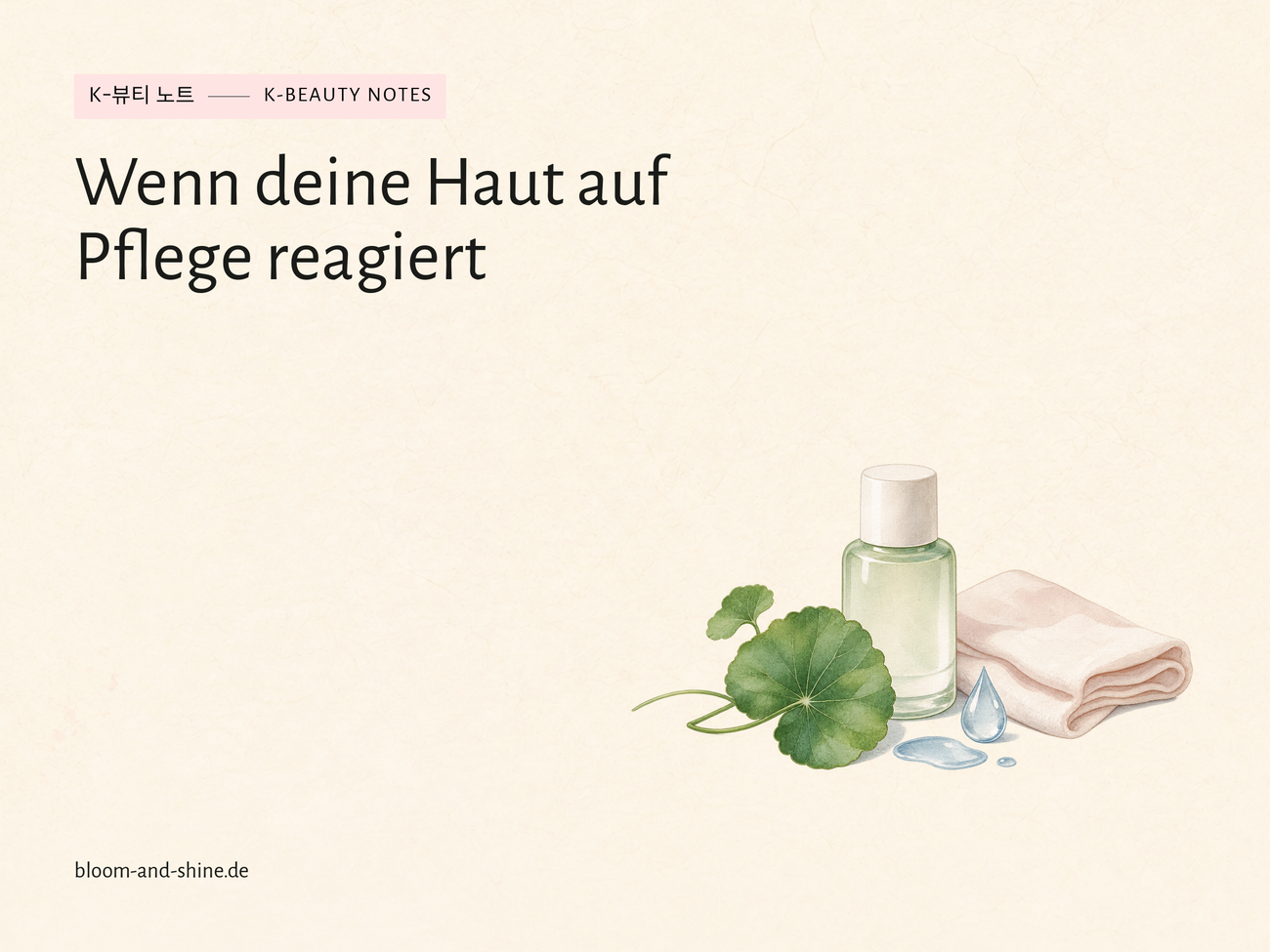 The skin reacts to new care: What you can do now