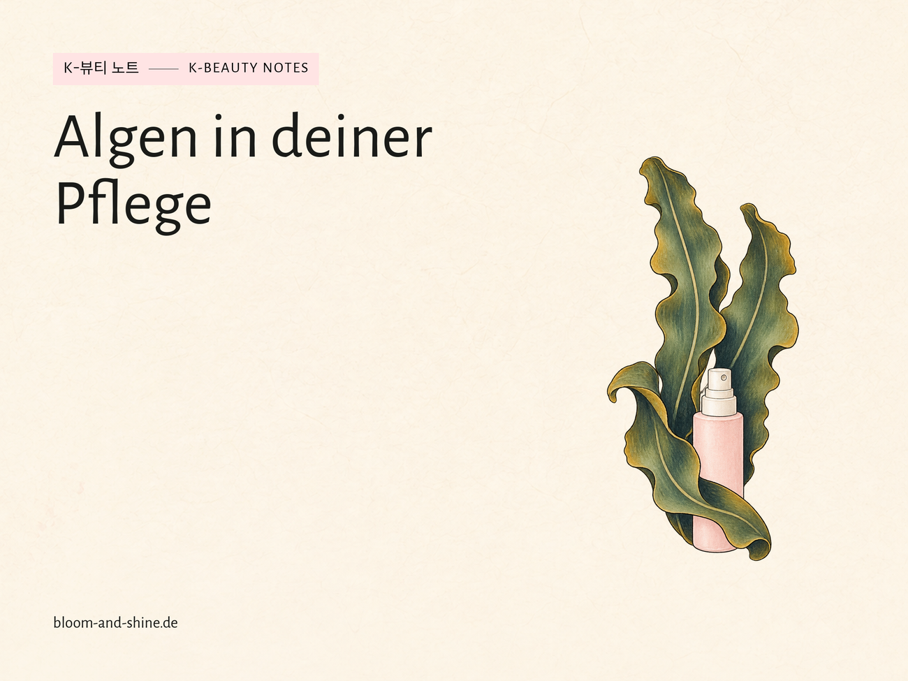 Algae in care: What is behind Laminaria?