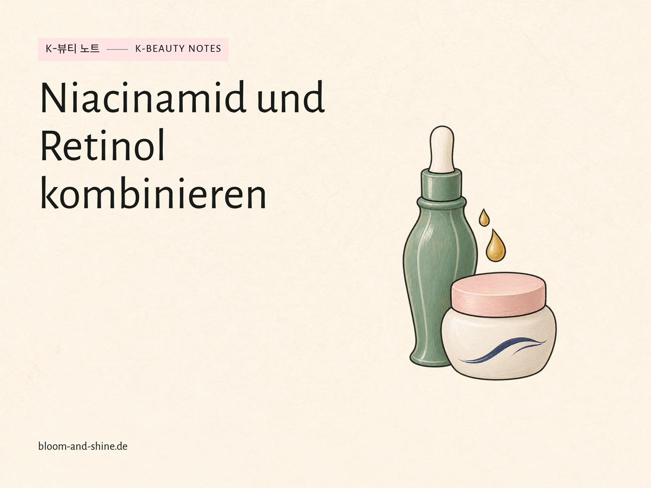 Combining Niacinamide and Retinol: How do you keep your routine organized?