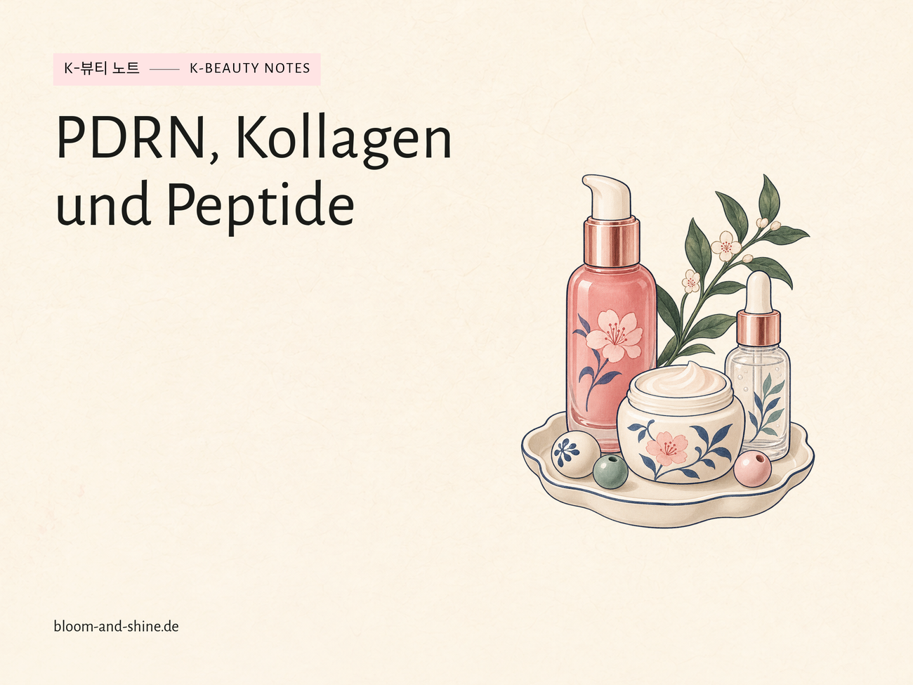 PDRN, collagen and peptides: Three care terms in comparison