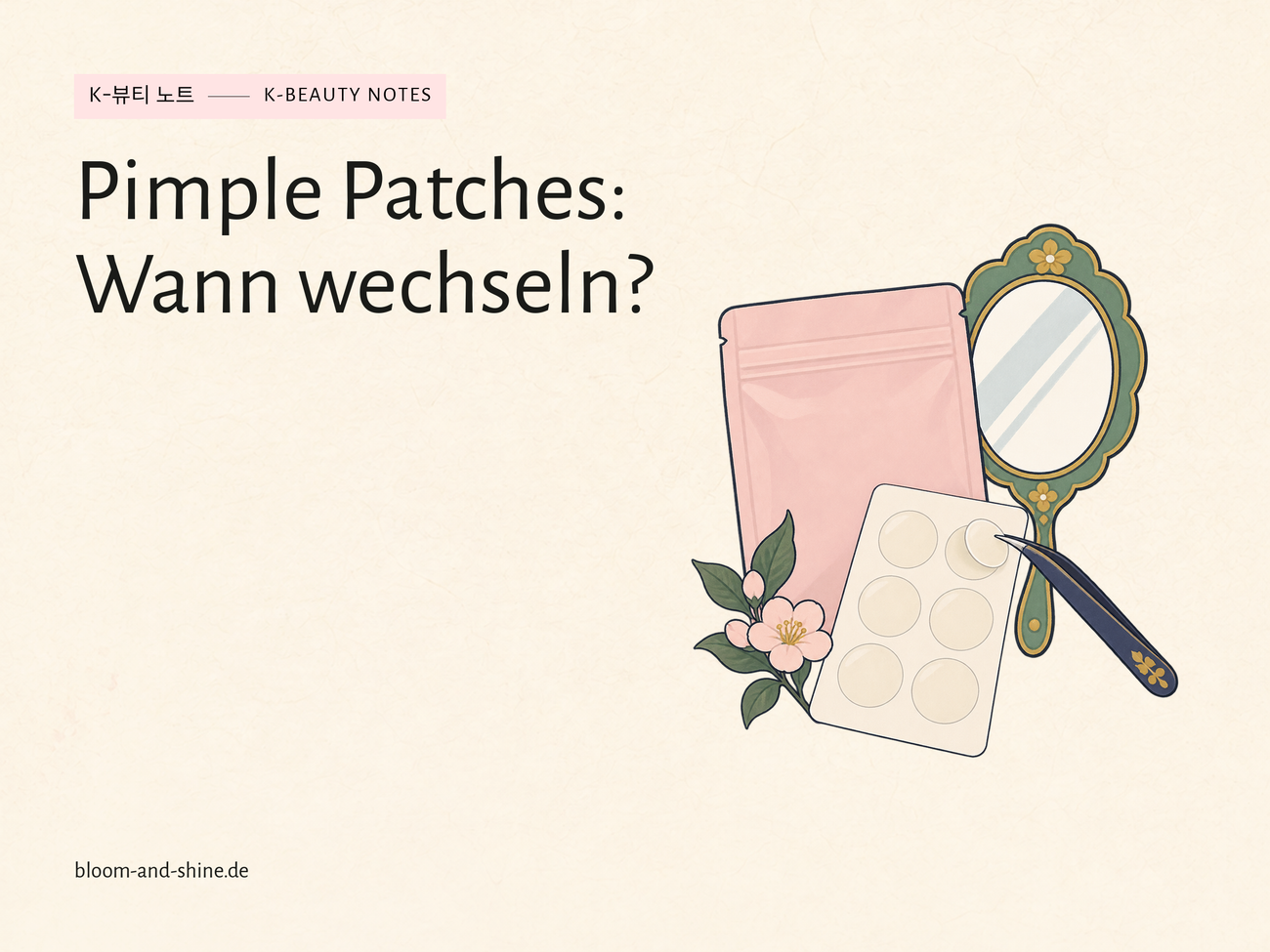 Pimple Patches: How long do they stay on – and why do they turn white?