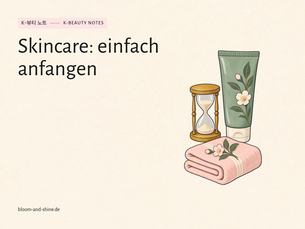 Starting skincare: How the two-minute rule makes it easier for you to get started