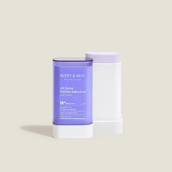 Mary & May Vegan Peptide Bakuchiol Sun Stick SPF50+ PA++++ Mary & May Vegan Peptide Bakuchiol Sun Stick SPF50+ PA++++