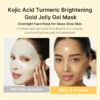Medicube Kojic Acid Turmeric Brightening Gel Mask 4 pcs