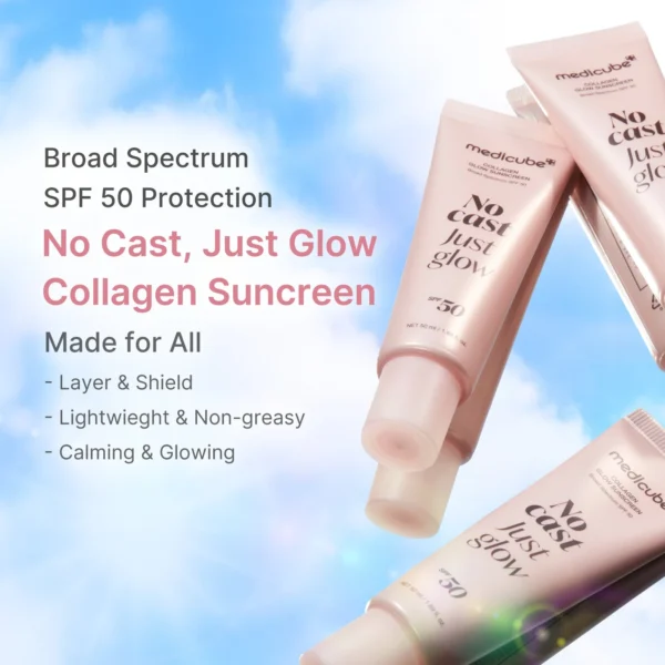Medicube No Cast Just Glow Collagen Sunscreen SPF 50 50ml