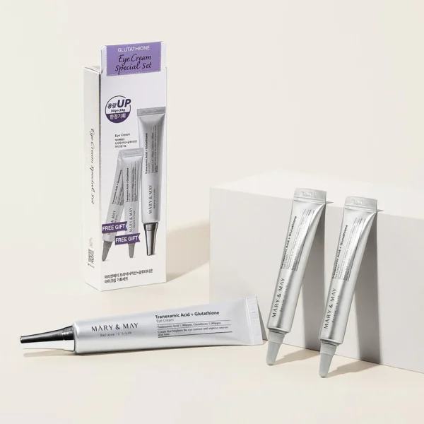 Mary & May Tranexamic Acid + Glutathione Eye Cream Special Set
