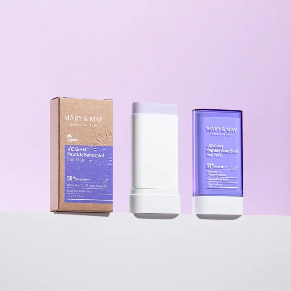 Mary & May Vegan Peptide Bakuchiol Sun Stick SPF50+ PA++++ Mary & May Vegan Peptide Bakuchiol Sun Stick SPF50+ PA++++