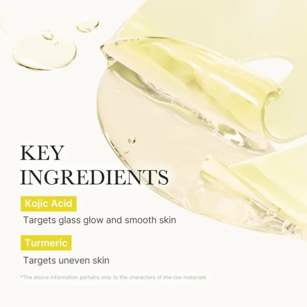 Medicube Kojic Acid Turmeric Brightening Gel Mask 4 pcs