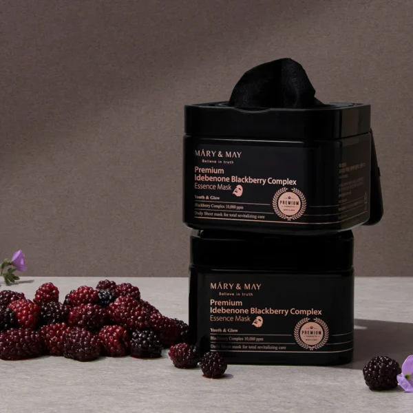 Mary & May Premium Idebenone Blackberry Complex Essence Mask