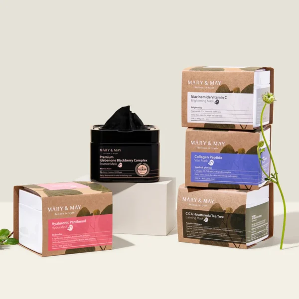 Mary & May Premium Idebenone Blackberry Complex Essence Mask