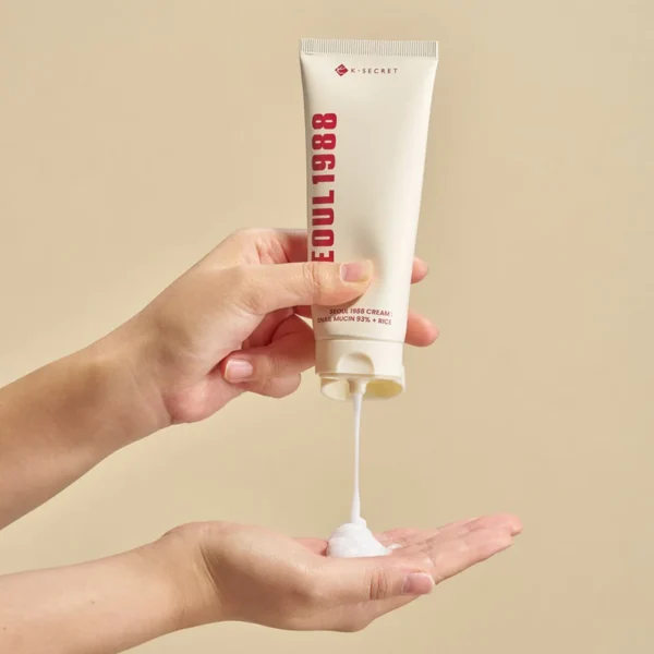 K-SECRET SEOUL 1988 Cream : Snail Mucin 93% + Rice