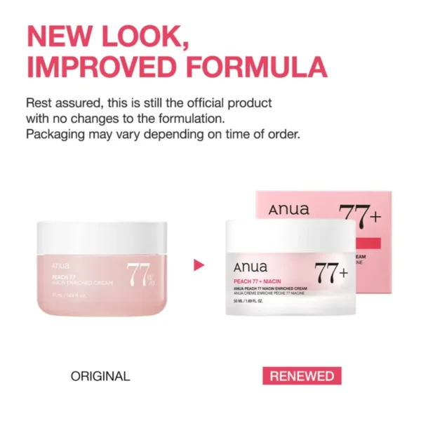 Anua Peach 77% Niacin Enriched Cream Anua Peach 77% Niacin Enriched Cream