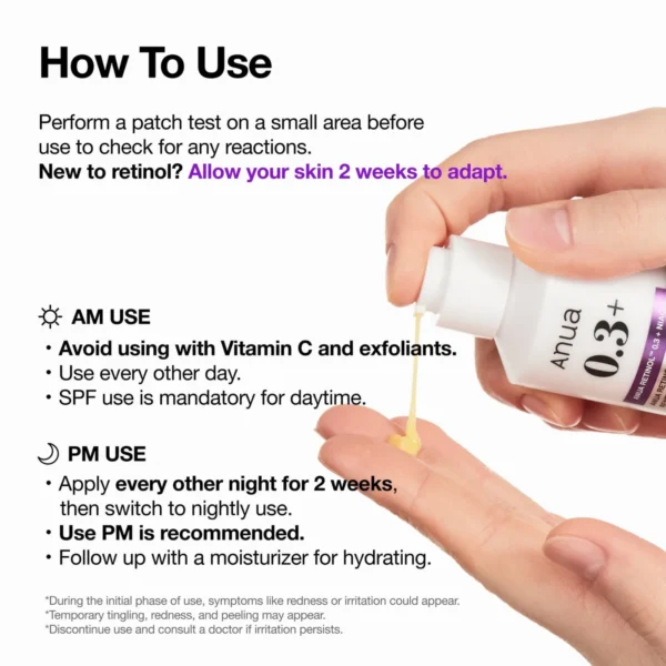 Anua Retinol 0.3% + Niacin Renewing Serum Anua Retinol 0.3% + Niacin Renewing Serum