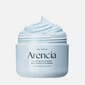Arencia Blue Hyssop Rice Mochi Cleanser