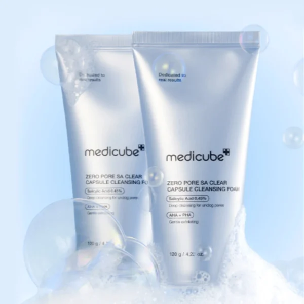 Medicube Zero Pore SA Clear Capsule Cleansing Foam 120g