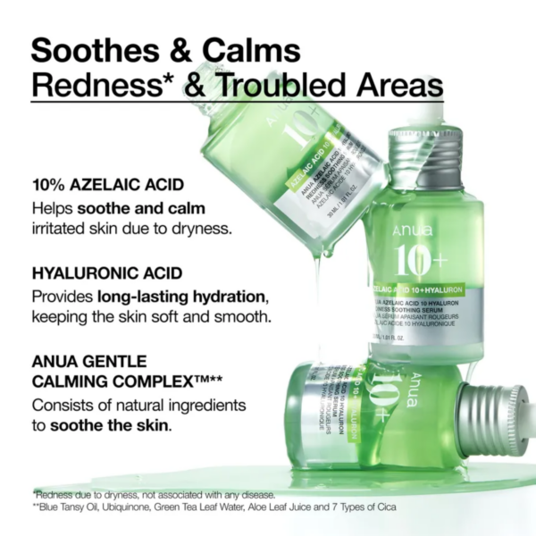Anua Azelaic Acid 10 Hyaluron Redness Soothing Serum – product image 3