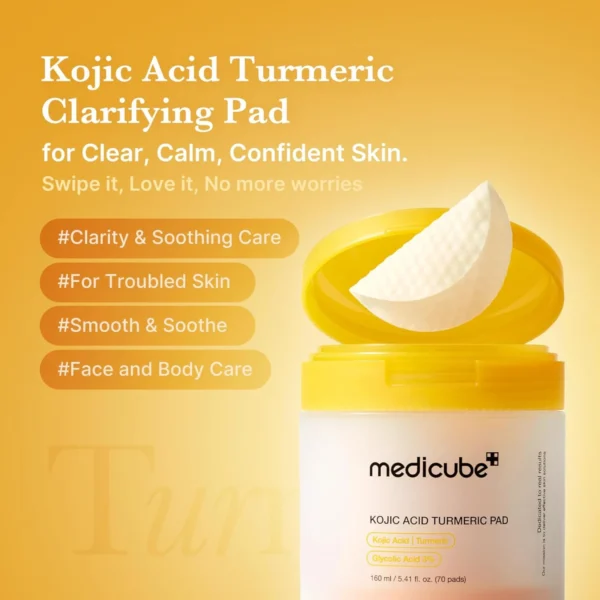 Medicube Kojic Acid Turmeric Pad 160g