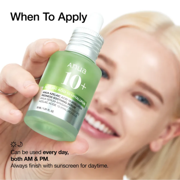 Anua Azelaic Acid 10 Hyaluron Redness Soothing Serum – product image 6