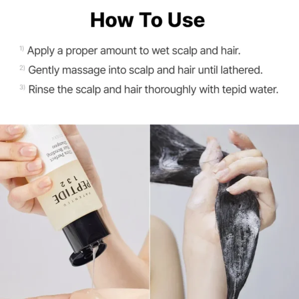 COSRX Peptide-132 Ultra Perfect Hair Bonding Shampoo COSRX Peptide-132 Ultra Perfect Hair Bonding Shampoo