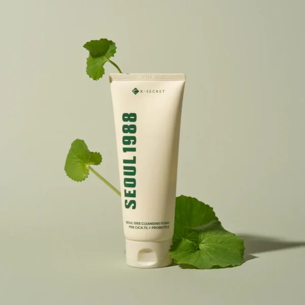K-SECRET SEOUL 1988 Cleansing Foam : Pine Cica 1% + Probiotics