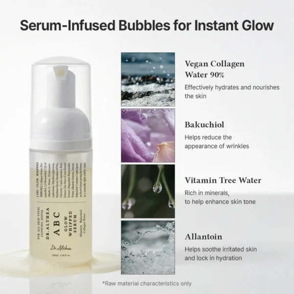 Dr. Althea ABC Glow Whipped Serum 100ml Dr. Althea ABC Glow Whipped Serum 100ml