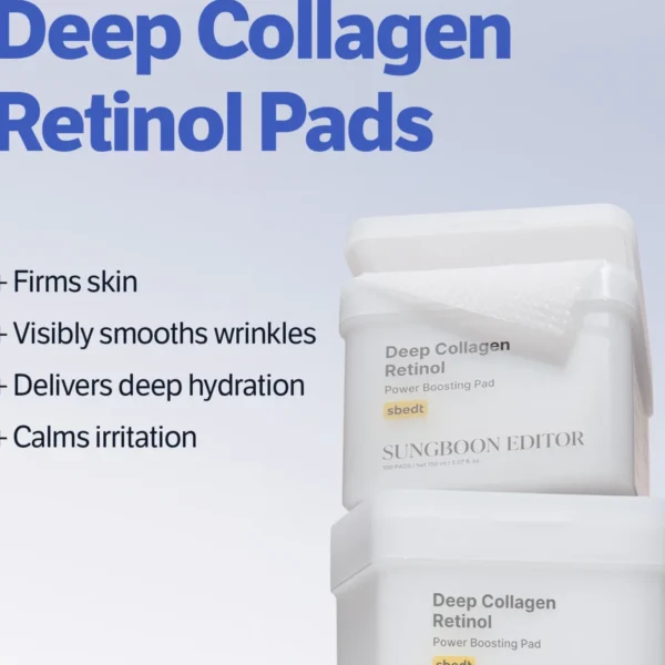 Sungboon Editor Deep Collagen Retinol Pad (100 Pads)