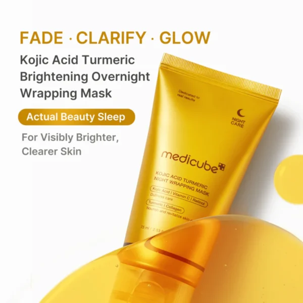 Medicube Kojic Acid Turmeric Overnight Wrapping Mask Medicube Kojic Acid Turmeric Overnight Wrapping Mask