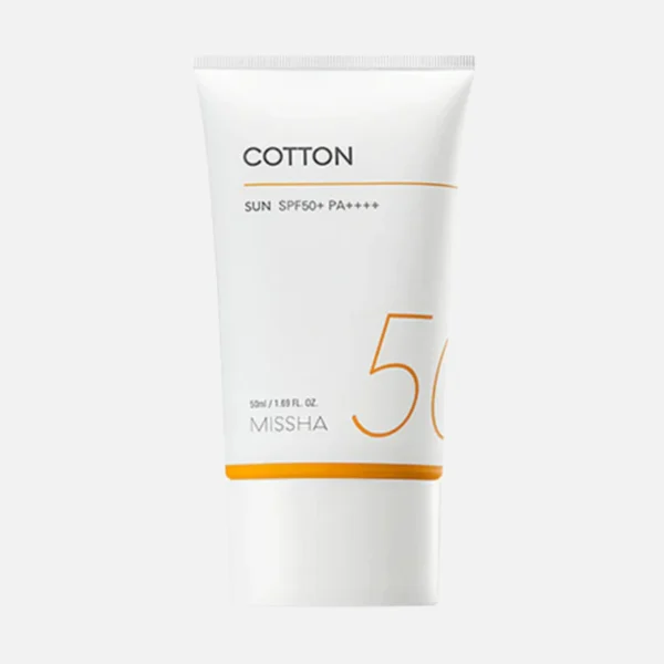 Missha All Around Safe Block Cotton Sun SPF50+/PA++++ Missha All Around Safe Block Cotton Sun SPF50+/PA++++