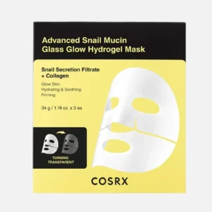 COSRX Advanced Snail Mucin Glass Glow Hydrogel Mask 3 pcs