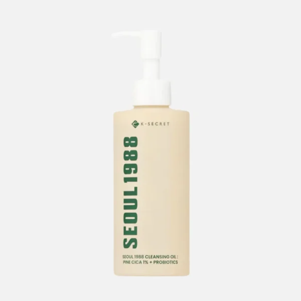 K-SECRET SEOUL 1988 Cleansing Oil: Pine Cica 1% + Probiotics K-SECRET SEOUL 1988 Cleansing Oil: Pine Cica 1% + Probiotics