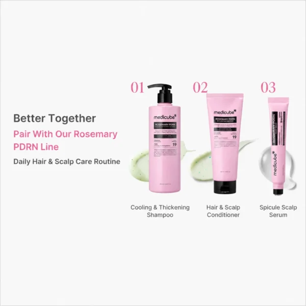 Medicube Rosemary PDRN Cooling Thickening Shampoo