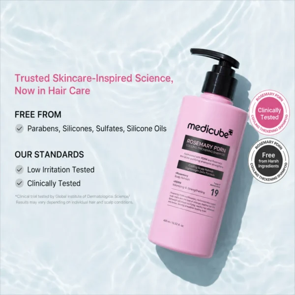Medicube Rosemary PDRN Cooling Thickening Shampoo