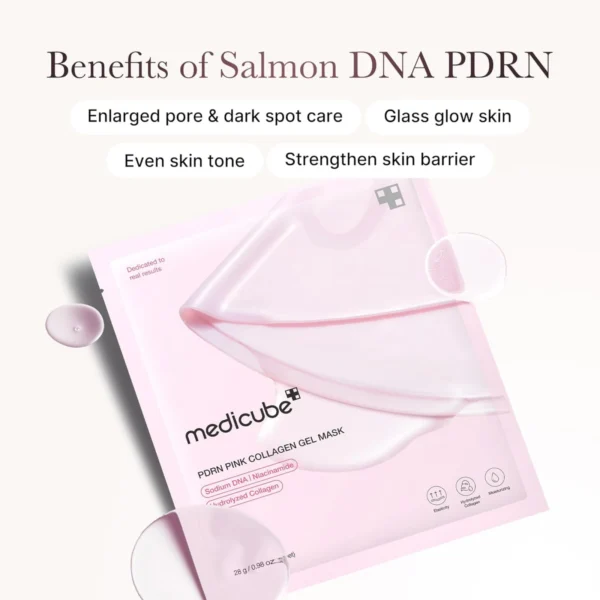 Medicube PDRN Pink Collagen Gel Mask 1 Stück Medicube PDRN Pink Collagen Gel Mask 1 Stück