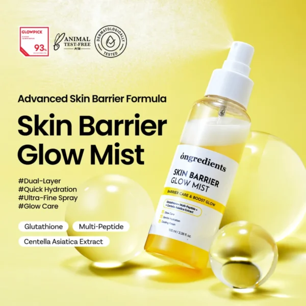 Ongredients Skin Barrier Glow Mist