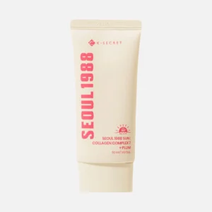 K-SECRET SEOUL 1988 Sun: Collagen Complex 7 + Plum SPF50+ PA++++