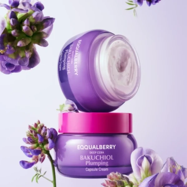 EQQUALBERRY Bakuchiol Plumping Capsule Cream