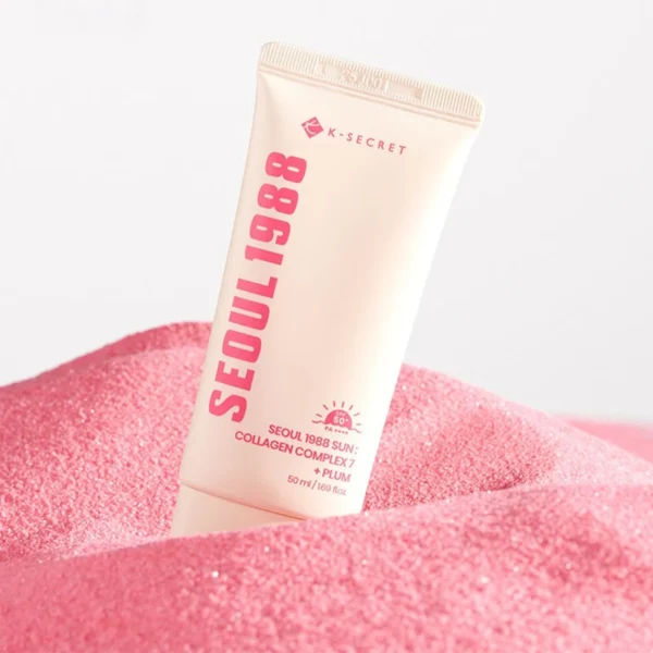 K-SECRET SEOUL 1988 Sun: Collagen Complex 7 + Plum SPF50+ PA++++