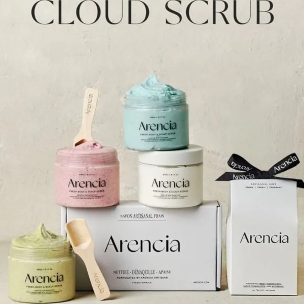 Arencia Fresh Cloud Body & Scalp Scrub White Tea & Neroli