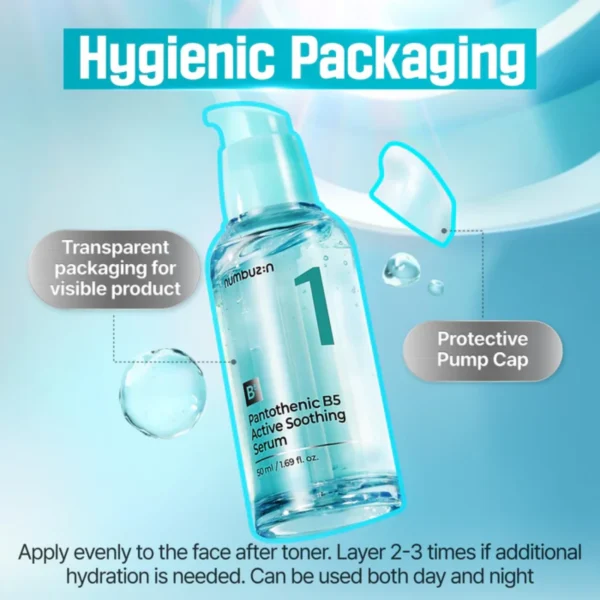 Numbuzin No.1 Pantothenic B5 Active Soothing Serum Numbuzin No.1 Pantothenic B5 Active Soothing Serum