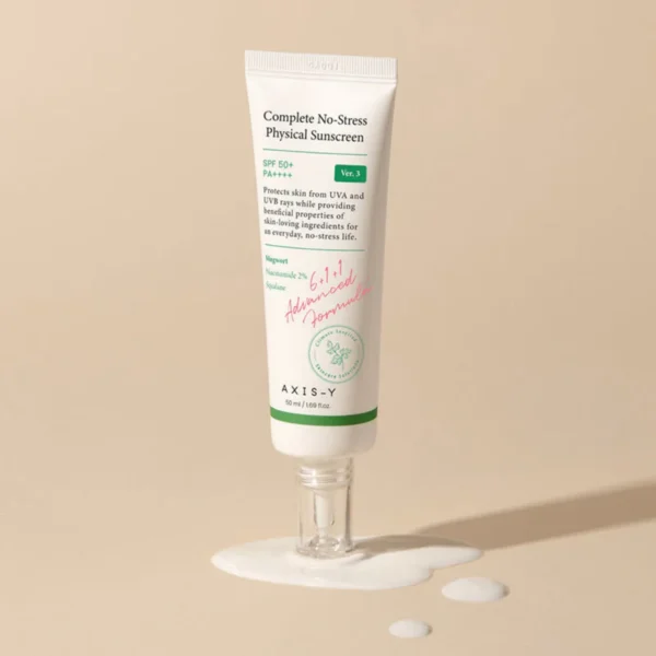 Axis-Y Complete No-Stress Physical Sunscreen V3 SPF 50+ / PA ++++