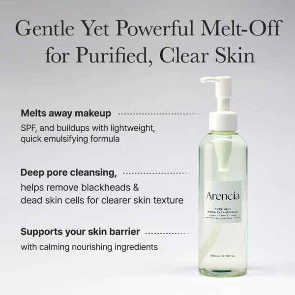 Arencia Pore Melt Mochi Cleansing Oil