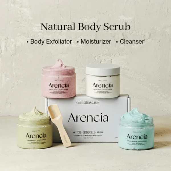 Arencia Fresh Cloud Body & Scalp Scrub Lavender & Pear