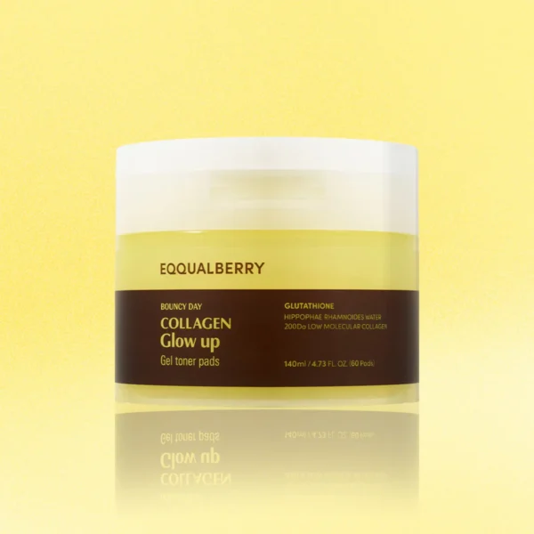 EQQUALBERRY Collagen Glow Up Gel Toner Pads EQQUALBERRY Collagen Glow Up Gel Toner Pads