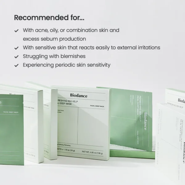 Biodance Refreshing Sea Kelp Real Deep Mask 1 pc Biodance Refreshing Sea Kelp Real Deep Mask 1 pc
