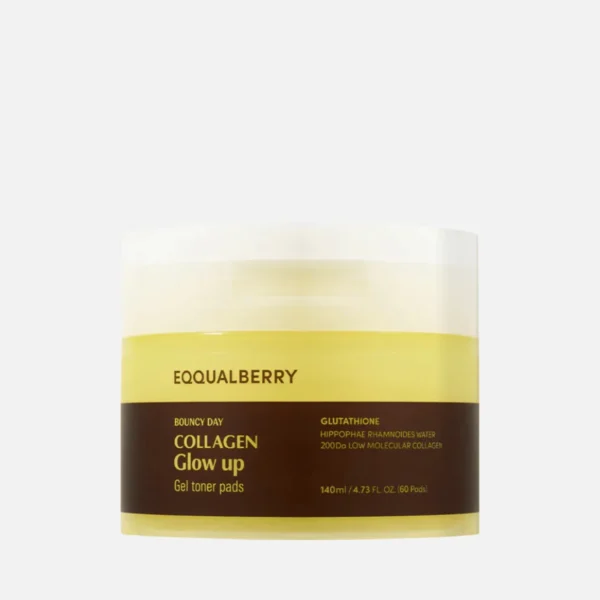 EQQUALBERRY Collagen Glow Up Gel Toner Pads EQQUALBERRY Collagen Glow Up Gel Toner Pads