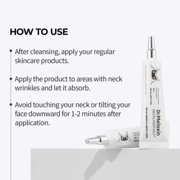 Dr. Melaxin Necklinephalt Neck Cream - Halscreme