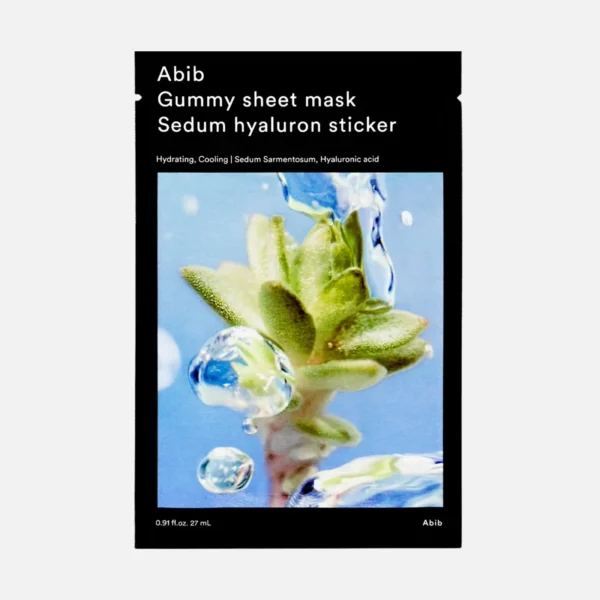Abib Gummy Sheet Mask Sedum Hyaluron Sticker