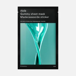 Abib Gummy sheet mask Madecassoside sticker